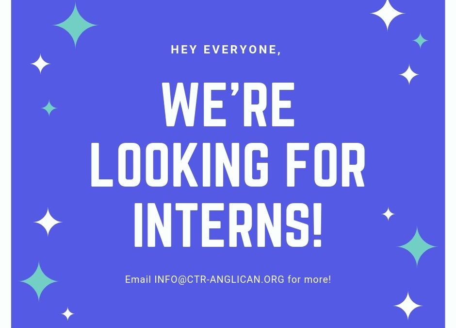 We’re looking for interns!